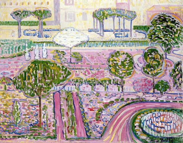 The Pink Garden by Alice Bailly