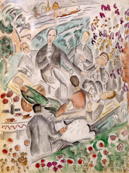 The Poet's Voice by Alice Bailly