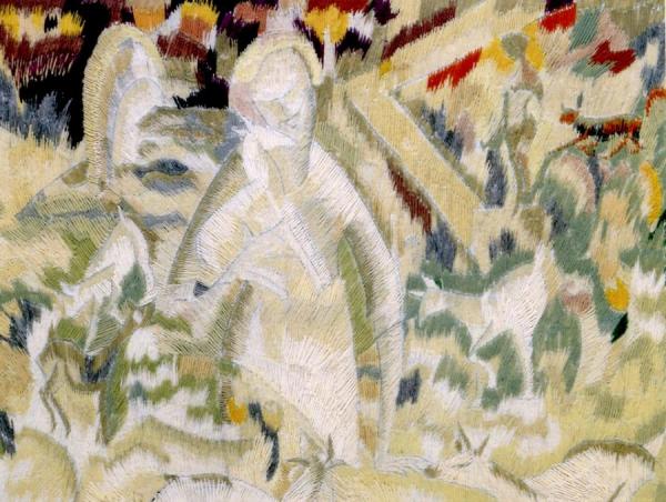The Shepherdess And Her Garden by Alice Bailly Oil Painting Reproductions