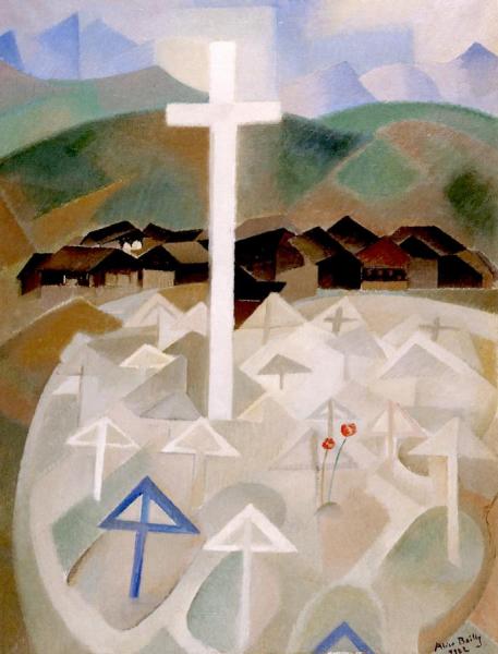 Valasian Cemetery by Alice Bailly