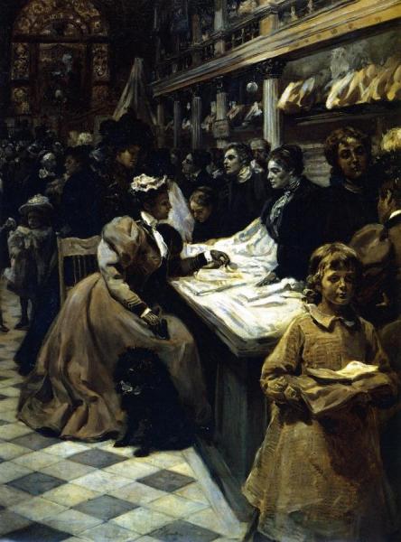 The Women In Business by Alice Barber Stephens