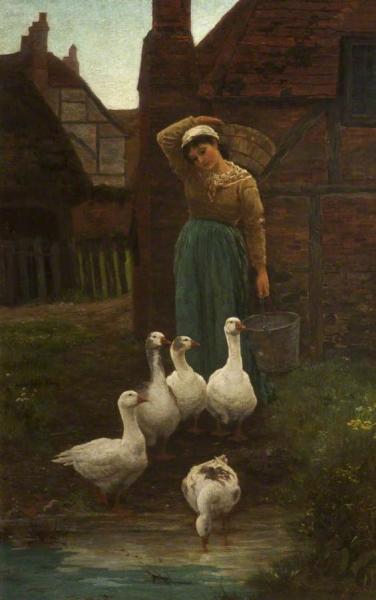 Alice Mary Havers Michaelmas Geese