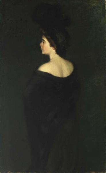 Laura In Black by Alice Pike Barney