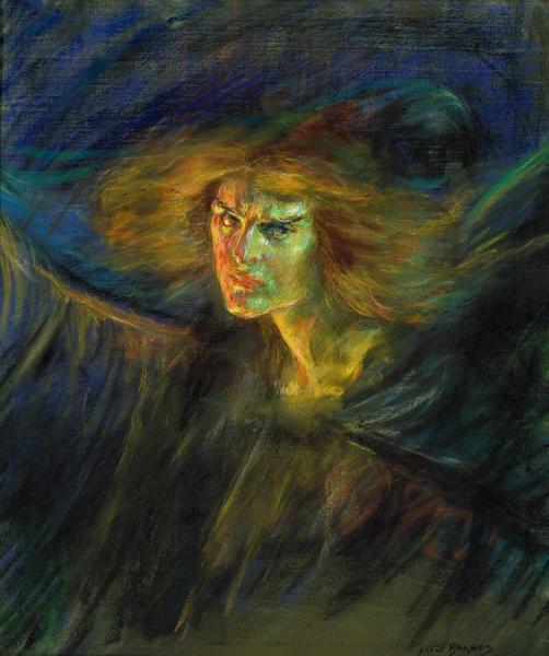 Lucifer by Alice Pike Barney Oil Painting Reproductions