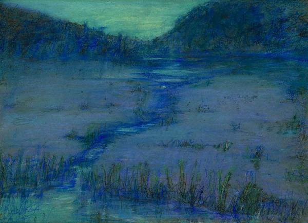 Marshlands At Sundown by Alice Pike Barney