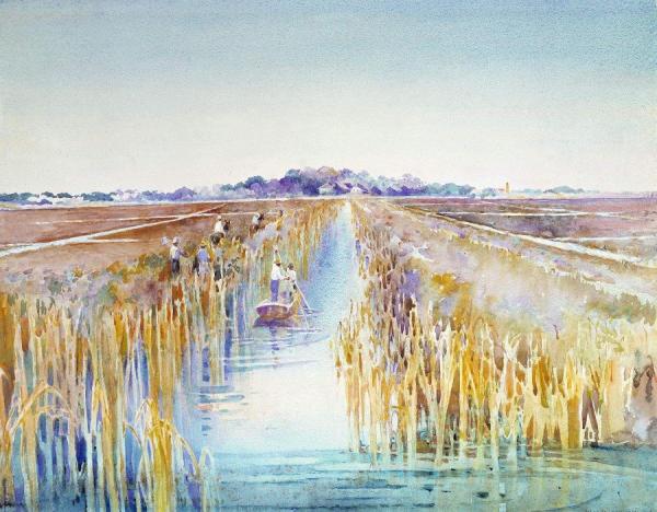 Fields Prepared For Planting by Alice Ravenel Huger Smith