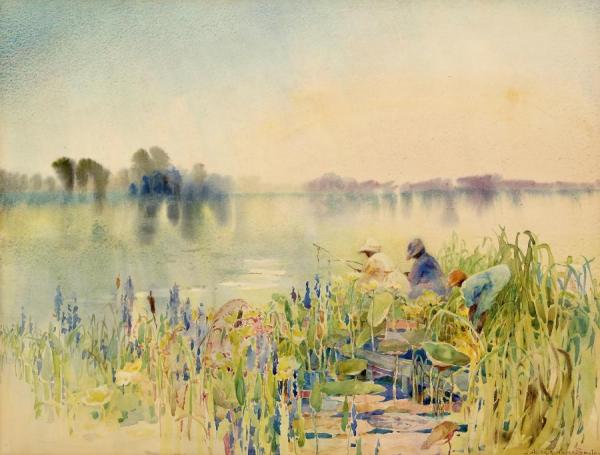 Gone Fishing by Alice Ravenel Huger Smith