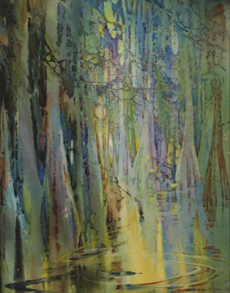 The Summer Glory Of The Swamp by Alice Ravenel Huger Smith