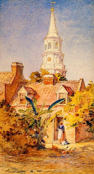 The Rector's Kitchen, 1910 by Alice Ravenel Huger Smith