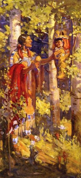 An Apache Mother by Allen Tupper True