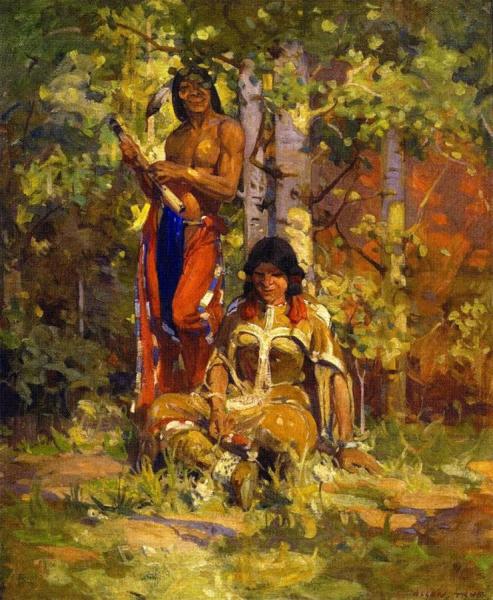 Jicarilla Spring by Allen Tupper True