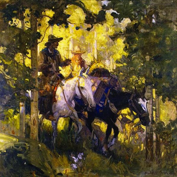 With A Pack Outfit by Allen Tupper True