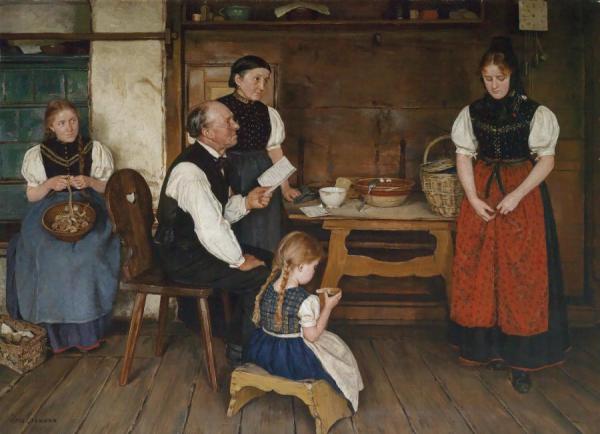 The Letter by Alma Erdmann