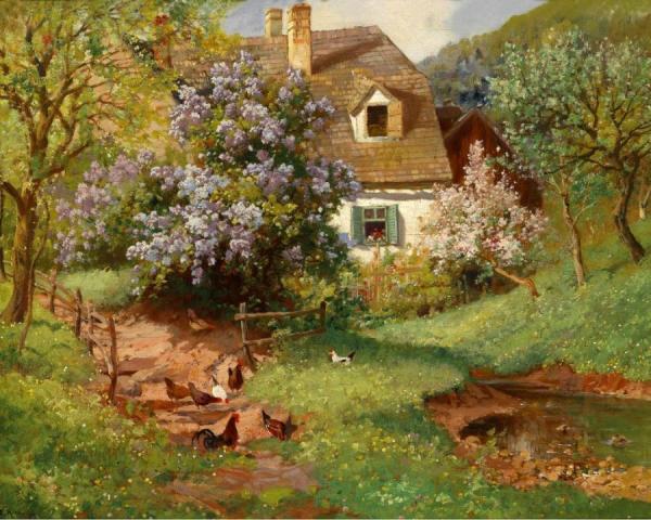 Alois Arnegger Spring In The Country
