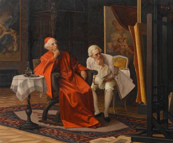 Alois Heinrich Priechenfried The Connoisseurs