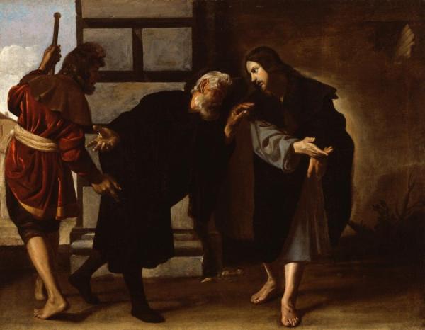 Christ And Two Followers On The Road To Emmaus by Alonso Cano Oil Painting Reproductions