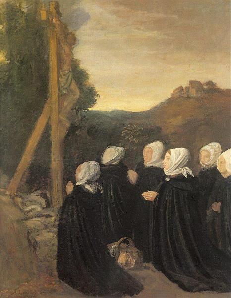 Calvary by Alphonse Legros