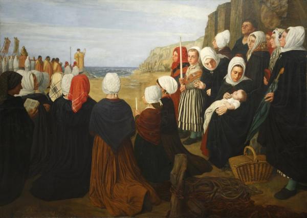 The Blessing Of The Sea by Alphonse Legros Oil Painting Reproductions