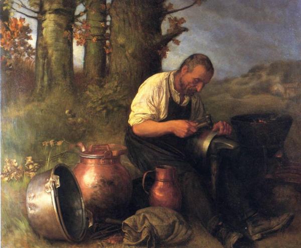 The Tinker by Alphonse Legros