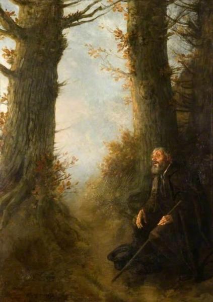 Tired Wanderer by Alphonse Legros