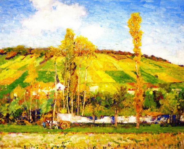 An Autumn Afternoon, Giverny by Alson Skinner Clark