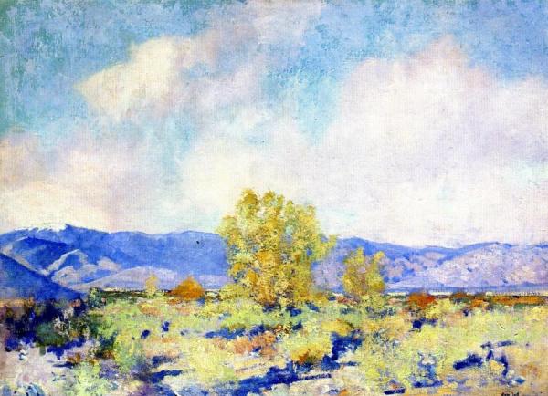 Desert Landscape by Alson Skinner Clark Oil Painting Reproductions