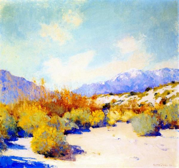 Flaming Bushes by Alson Skinner Clark