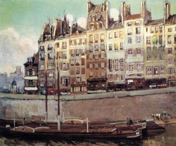 Ile De La Cite, Paris by Alson Skinner Clark