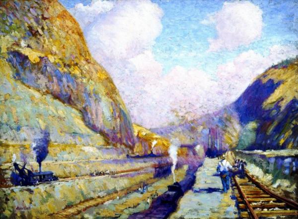In The Cut, Contractors Hill by Alson Skinner Clark
