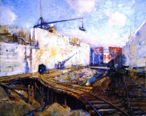 In The Lock by Alson Skinner Clark