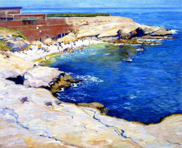 La Jolla Cove by Alson Skinner Clark Oil Painting Reproductions