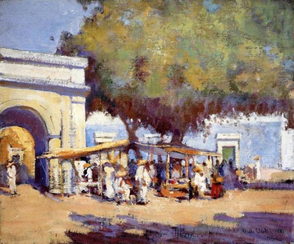 Market, Guadalajara by Alson Skinner Clark