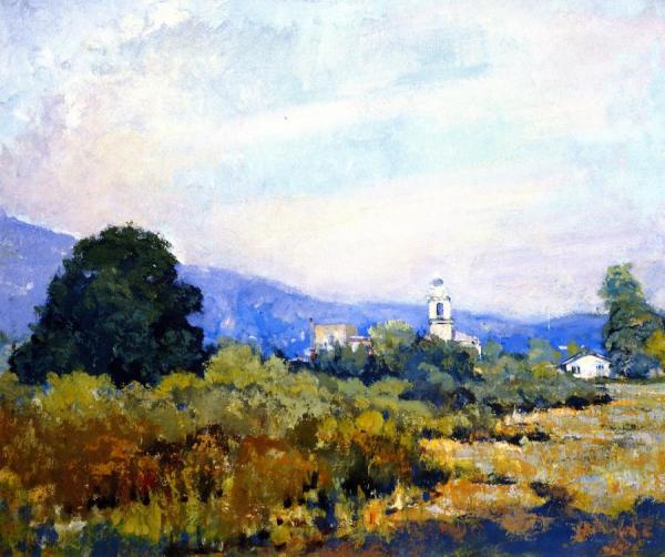 Monterey Park by Alson Skinner Clark Oil Painting Reproductions