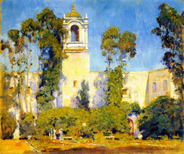 Montezuma's Garden by Alson Skinner Clark Oil Painting Reproductions