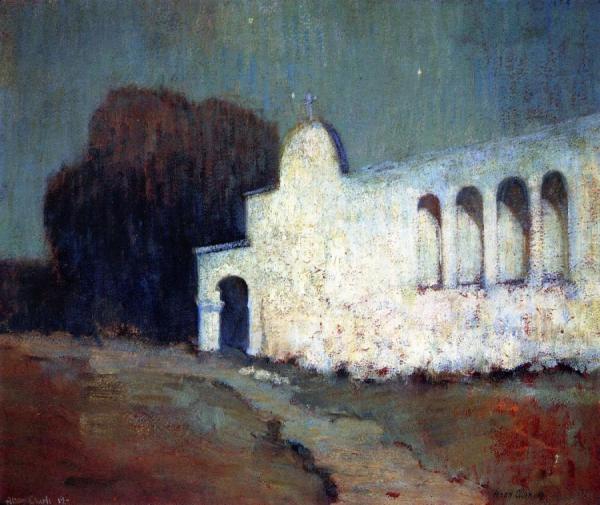 Moonlight, San Juan Capistrano by Alson Skinner Clark