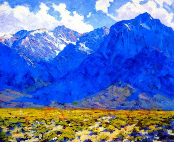Mount Baxter, Owens Valley by Alson Skinner Clark
