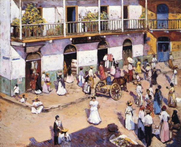 Panama City Plaza by Alson Skinner Clark