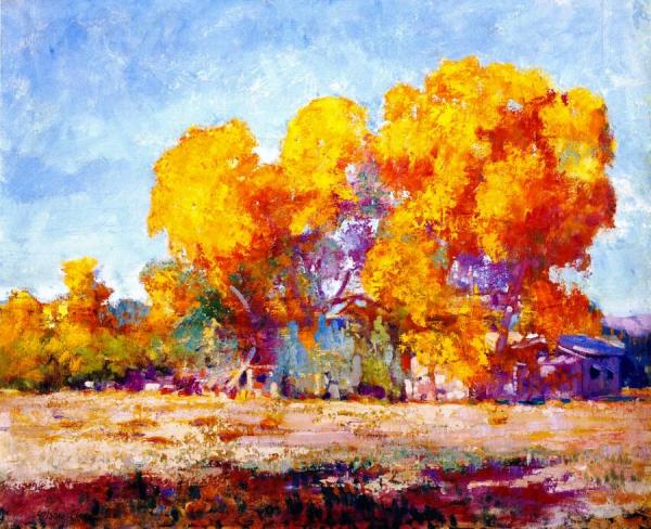 Ranch In Sycamores by Alson Skinner Clark