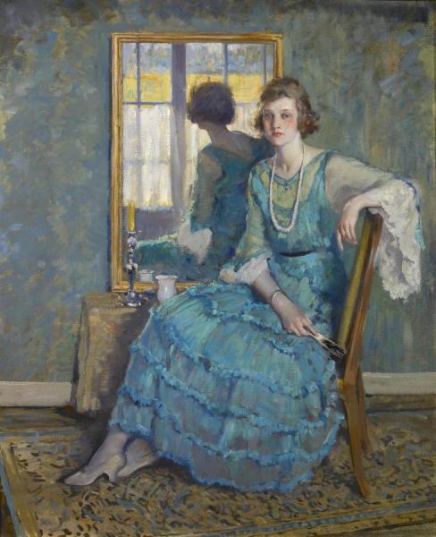 Reflection, 1922 by Alson Skinner Clark Oil Painting Reproductions