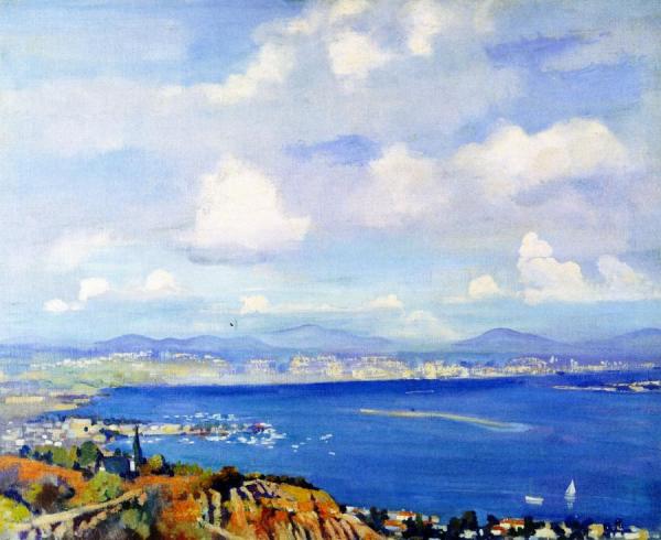 San Diego Bay by Alson Skinner Clark