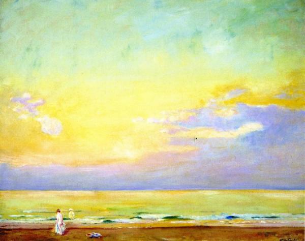 Sunset Normandy by Alson Skinner Clark