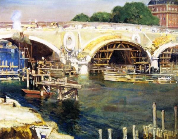 The Bridge Builders by Alson Skinner Clark