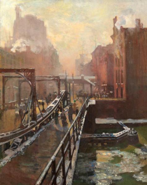 The Coffee House by Alson Skinner Clark Oil Painting Reproductions