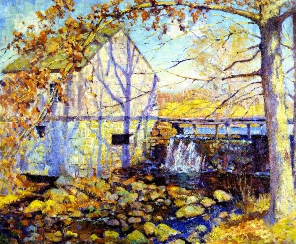 The Old Mill, Old Lyme by Alson Skinner Clark