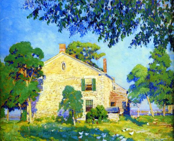 Windy Hill Farm, Thousand Island, Alexandria Bay by Alson Skinner Clark