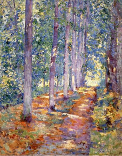 Wooded Path by Alson Skinner Clark
