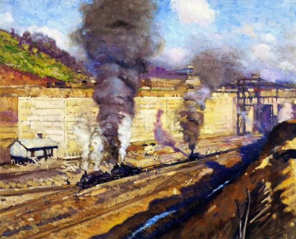 Work At Miraflores by Alson Skinner Clark