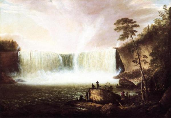 View Of Niagara Falls (no.1) by Alvan Fisher