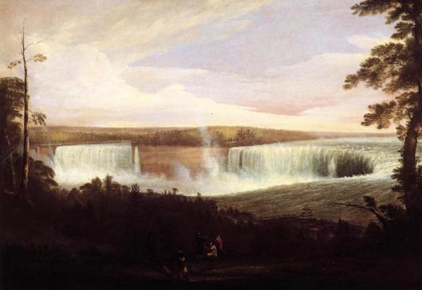 View Of Niagara Falls (no.2) by Alvan Fisher