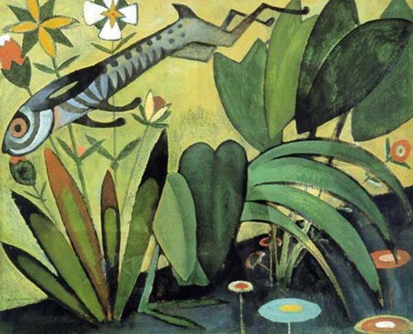 Saut Du Lapin by Amadeu De Sousa Cardoso